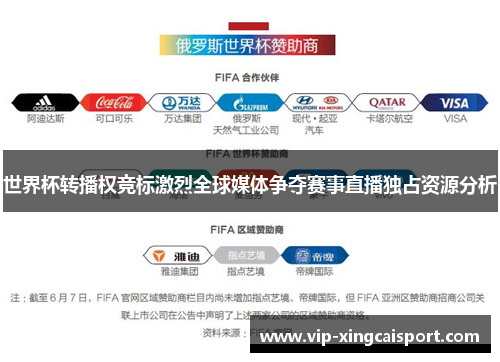 世界杯转播权竞标激烈全球媒体争夺赛事直播独占资源分析